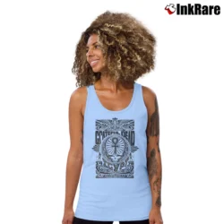Women’s Grateful Dead Egypt 1973 Retro Vintage Rare Tank Top in light blue | Lightweight, Movement-Friendly