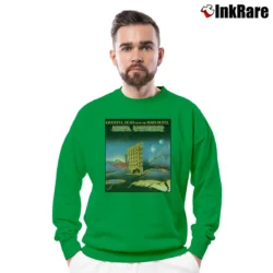 Men’s Grateful Dead From The Mars Hotel Crewneck Sweatshirt in irish green | Cozy Fabric, Clean Style