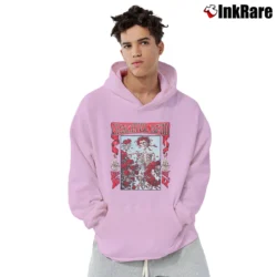 Men’s Grateful Dead Graphic Family Dog Rhino Entertainment Pullover Hoodie in light pink | Cozy, Durable, Modern Fit