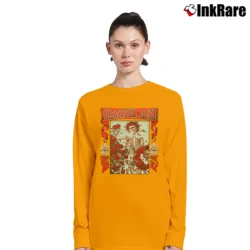 Women’s Grateful Dead Graphic Family Dog Rhino Entertainment Long-Sleeve Top in orange | Sleek, Versatile, All-Season
