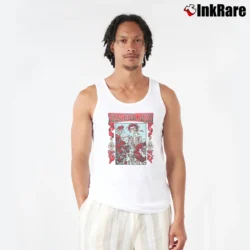 Men’s Grateful Dead Graphic Family Dog Rhino Entertainment Tank Top in white | Breathable, Active-Friendly Design