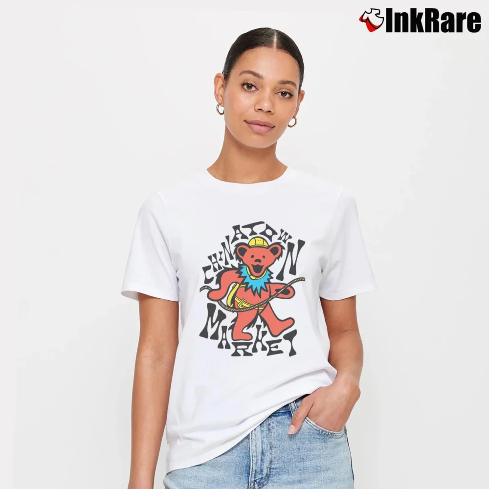 Women’s Grateful Dead Grasp On Death Signature T-Shirt in white | Soft, Flattering Fit