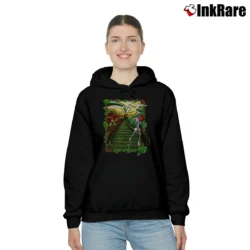 Women’s Grateful Dead Lucky Sam for Vintage Rock Fans Cozy Hoodie in black | Warm, Structured, Stylish