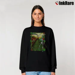 Women’s Grateful Dead Lucky Sam for Vintage Rock Fans Relaxed Sweatshirt in black | Soft, Laid-Back Vibe