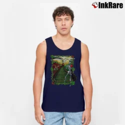 Men’s Grateful Dead Lucky Sam for Vintage Rock Fans Tank Top in navy | Breathable, Active-Friendly Design