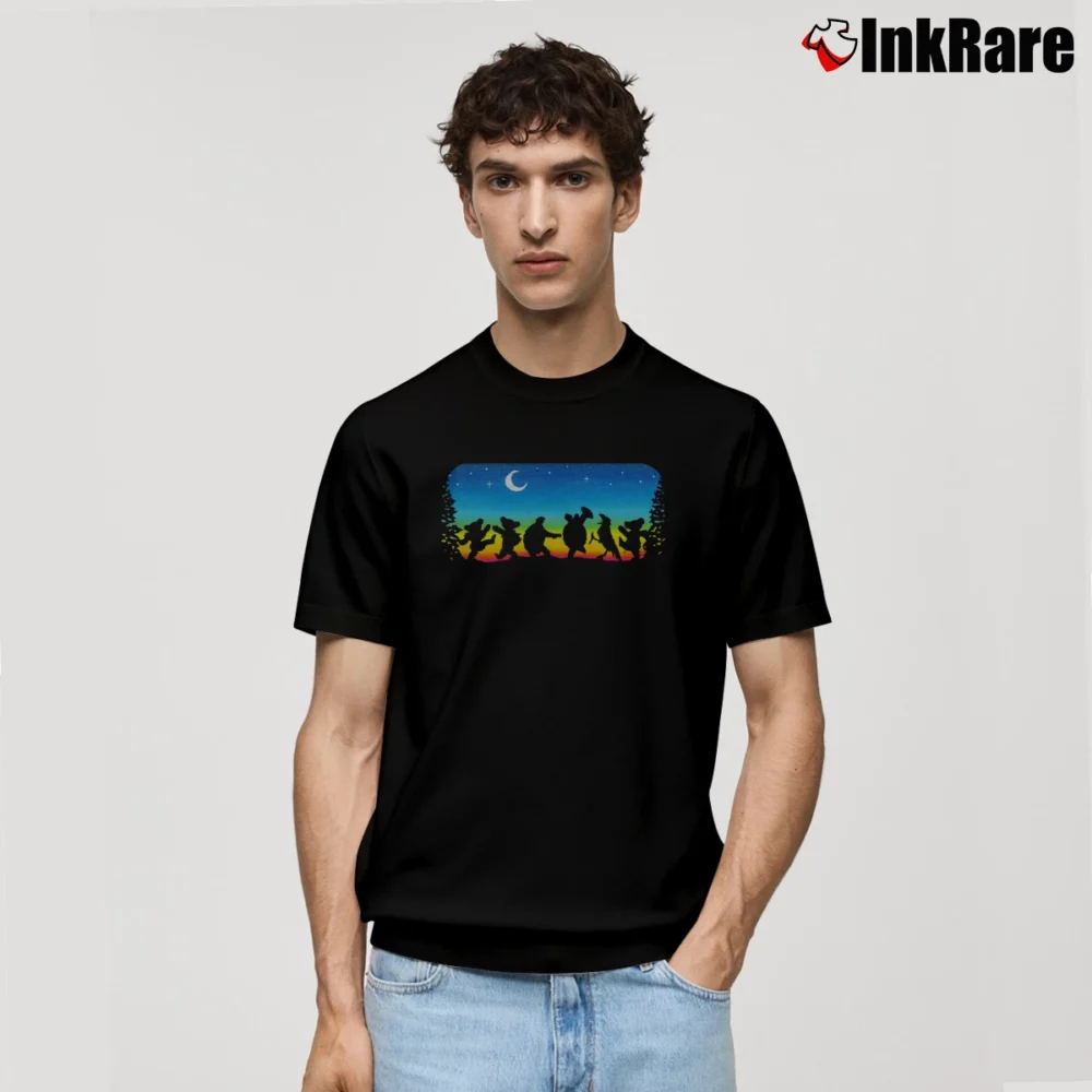 Men’s Grateful Dead Moondance Vintage Classic Classic T-Shirt in black | Soft, Breathable Everyday Wear