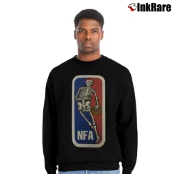 Men’s Grateful Dead NFA Not Fade Away Crewneck Sweatshirt in black | Cozy Fabric, Clean Style