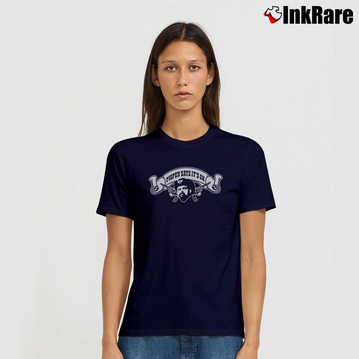 Women’s Grateful Dead Pigpen Says It's Ok Signature T-Shirt in navy | Soft, Flattering Fit