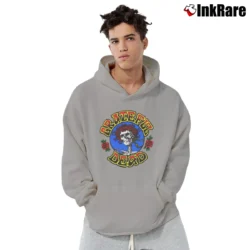 Men’s Grateful Dead Rose Pullover Hoodie in sport grey | Cozy, Durable, Modern Fit