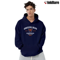 Men’s Grateful Dead Soldier Field Pullover Hoodie in navy | Cozy, Durable, Modern Fit