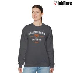 Women’s Grateful Dead Soldier Field Relaxed Sweatshirt in charcoal | Soft, Laid-Back Vibe