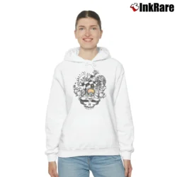 Women’s Grateful Dead Spring 1989 Concert Tour Cozy Hoodie in white | Warm, Structured, Stylish