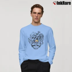 Men’s Grateful Dead Spring 1989 Concert Tour Long-Sleeve Shirt in light blue | Sleek, Lightweight, Year-Round Wear