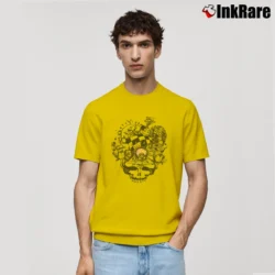 Men’s Grateful Dead Spring 1989 Concert Tour Classic T-Shirt in yellow | Soft, Breathable Everyday Wear