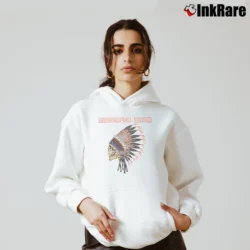 Women’s Grateful Dead Spring 1990 Over Dyed Cozy Hoodie in white | Warm, Structured, Stylish
