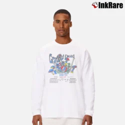 Men’s Grateful Dead Summer Tour Vintage Rare Long-Sleeve Shirt in white | Sleek, Lightweight, Year-Round Wear