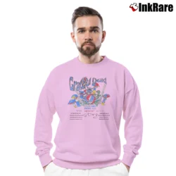Men’s Grateful Dead Summer Tour Vintage Rare Crewneck Sweatshirt in light pink | Cozy Fabric, Clean Style