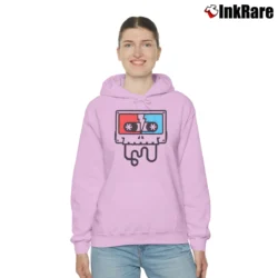 Women’s Grateful Dead Touch Of Grey Tape Cozy Hoodie in light pink | Warm, Structured, Stylish