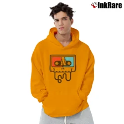 Men’s Grateful Dead Touch Of Grey Tape Pullover Hoodie in orange | Cozy, Durable, Modern Fit