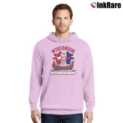 Men’s Grateful Dead Wisconsin 1994 Rose Bowl Pullover Hoodie in light pink | Cozy, Durable, Modern Fit