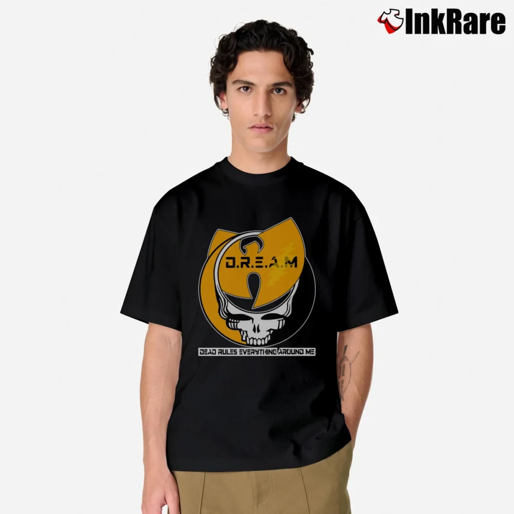 Men’s Grateful Dead Wutang Classic T-Shirt in black | Soft, Breathable Everyday Wear