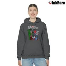 Women’s Great Dane Avengers Endgame Marvel Parody Cozy Hoodie in charcoal | Warm, Structured, Stylish