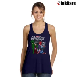 Women’s Great Dane Avengers Endgame Marvel Parody Tank Top in navy | Lightweight, Movement-Friendly
