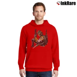 Men’s Green Bay Packers Boba Fett Star Wars Football Pullover Hoodie in red | Cozy, Durable, Modern Fit