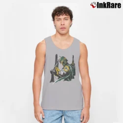 Men’s Green Bay Packers Boba Fett Star Wars Football Tank Top in sport grey | Breathable, Active-Friendly Design