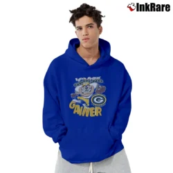 Men’s Green Bay Packers Taz Looney Tunes NFL Pullover Hoodie in royal blue | Cozy, Durable, Modern Fit