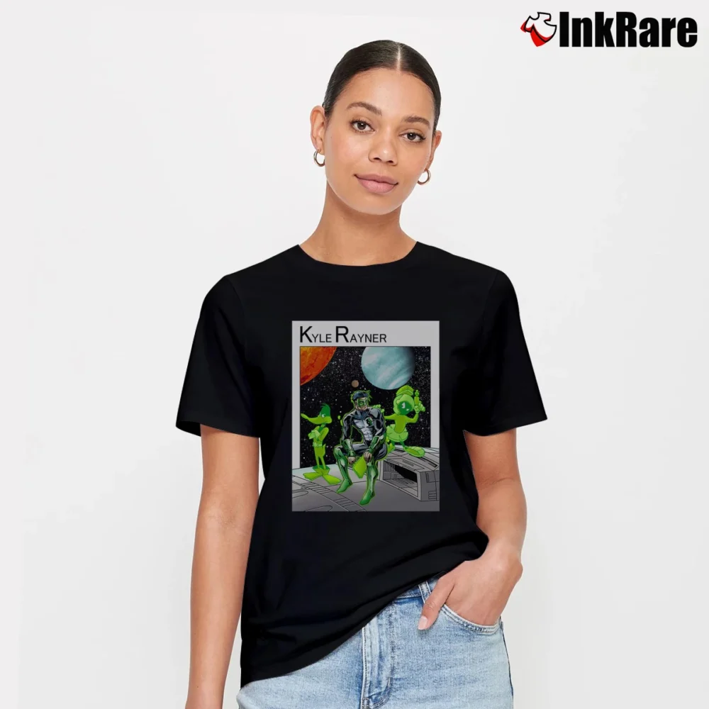 Women’s Green Lantern Kyle Rayner T-Shirt in black | Soft, Flattering Fit