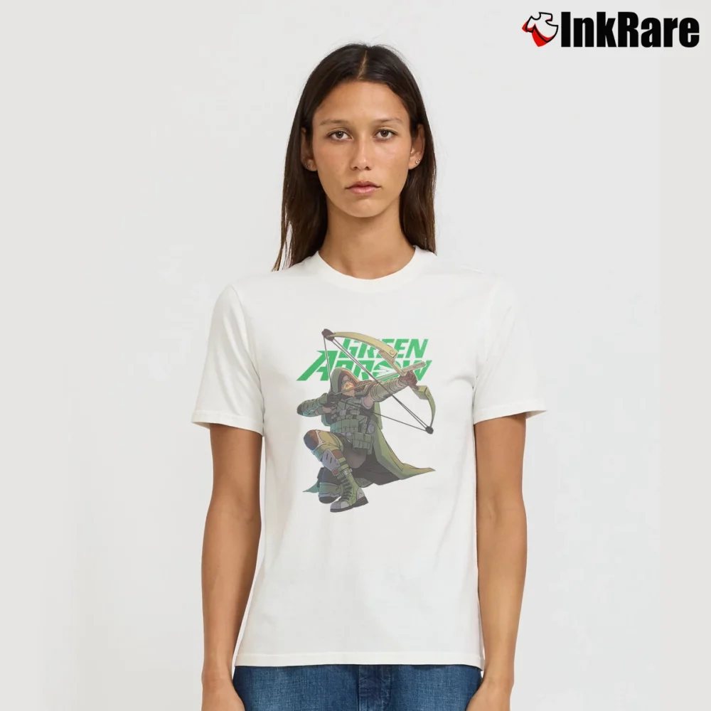 Women’s Green Lantern Superhero T-Shirt in white | Soft, Flattering Fit