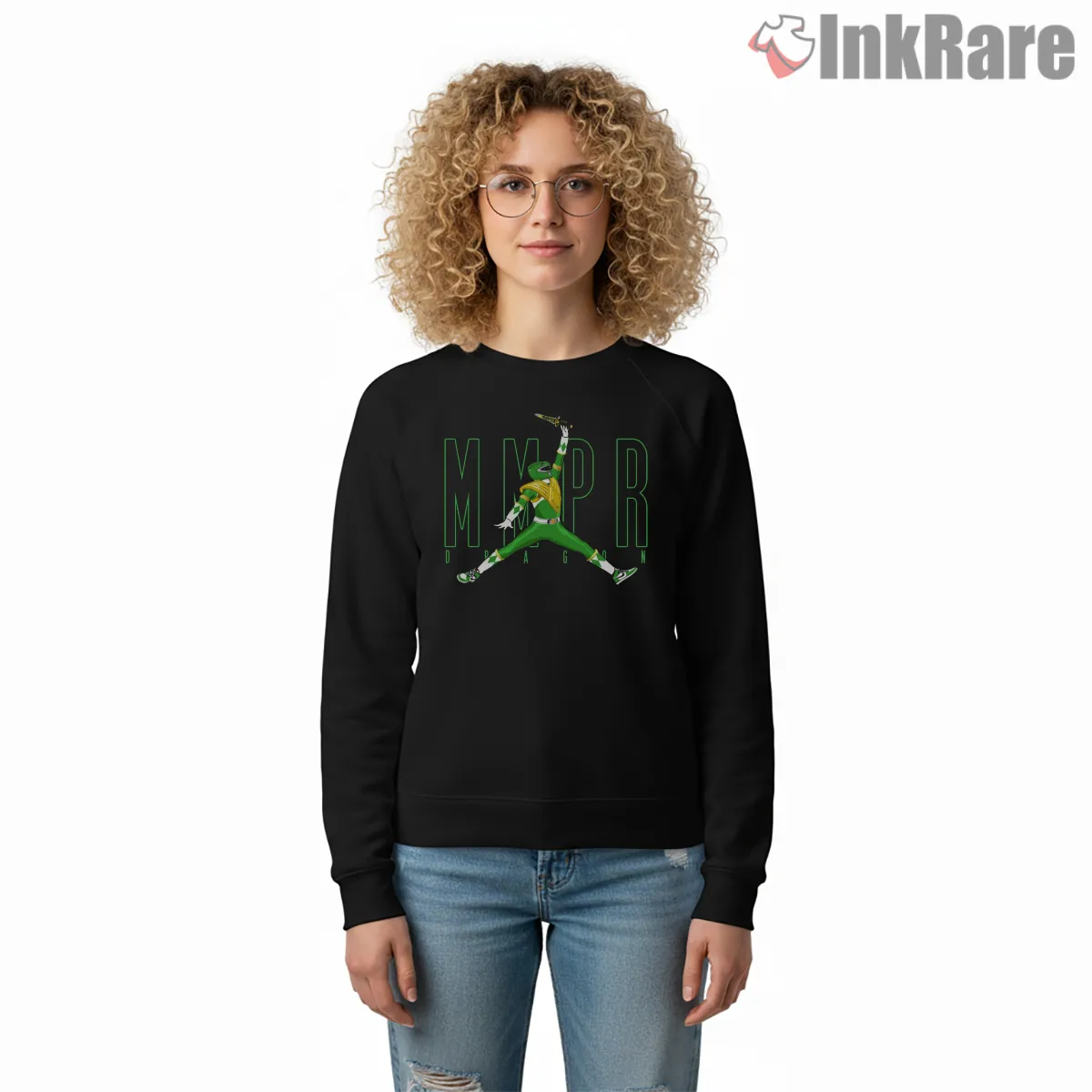Green Ranger Air Kick Martial Pose Shirt Green Ranger Air Kick Martial Pose Shirt on graphic shirt for women graphic tee