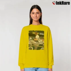 Women’s greg maddux atlanta braves mlb legend baseball fan Relaxed Sweatshirt in yellow | Soft, Laid-Back Vibe