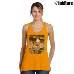 Women’s greg maddux atlanta braves mlb legend baseball fan Tank Top in orange | Lightweight, Movement-Friendly