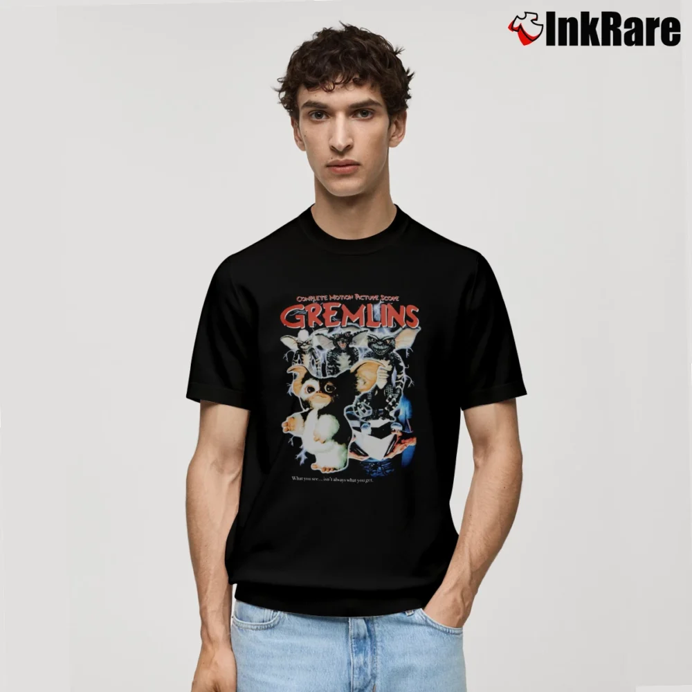 Men’s Gremlins Homage Retro Graphic Classic T-Shirt in black | Soft, Breathable Everyday Wear
