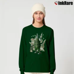 Women’s Grenade Robber Streetwear Long-Sleeve Top in forest green | Sleek, Versatile, All-Season