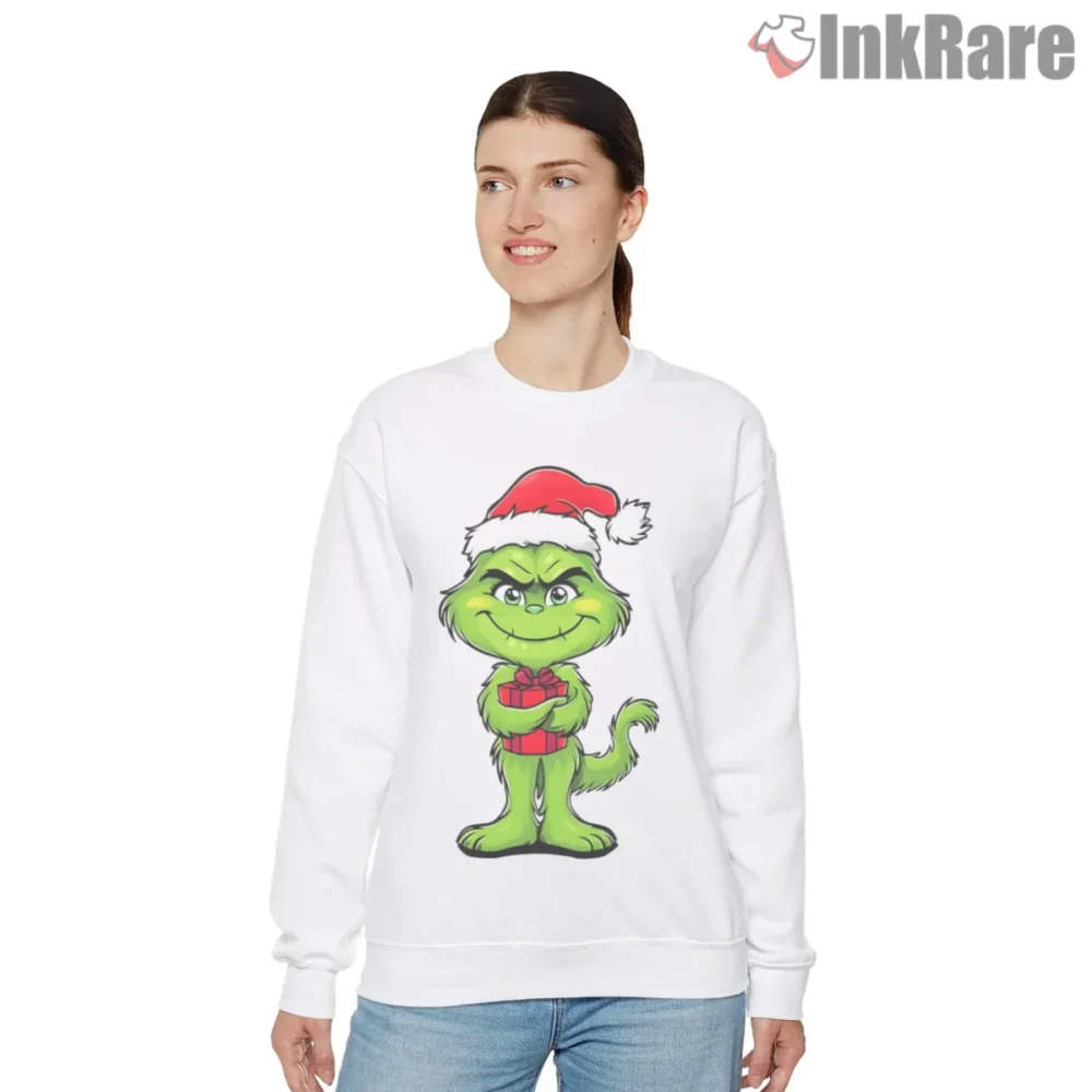 Grinch Full Of Christmas Cheer Cartoon Shirt on graphic shirt for women graphic tee
