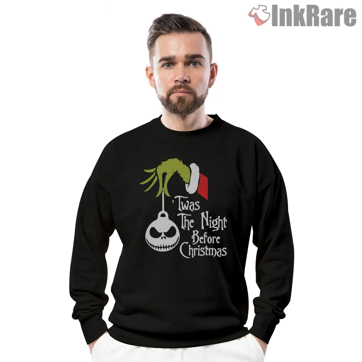 Grinch Hand Night Before Christmas Crossover Shirt Grinch Hand Night Before Christmas Crossover Shirt on graphic shirt for men graphic tee