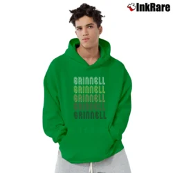Men’s Grinnell Iowa Local Style Midwest Pullover Hoodie in irish green | Cozy, Durable, Modern Fit