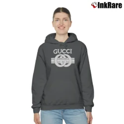 Women’s Gucci Children's Logo Graphic Cozy Hoodie in charcoal | Warm, Structured, Stylish