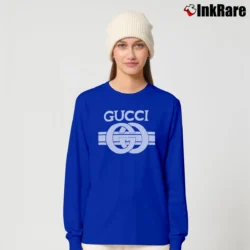 Women’s Gucci Children's Logo Graphic Long-Sleeve Top in royal blue | Sleek, Versatile, All-Season