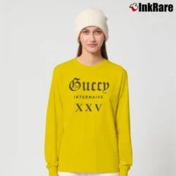 Women’s Gucci Children's Logo Graphic Long-Sleeve Top in yellow | Sleek, Versatile, All-Season