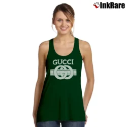 Women’s Gucci Children's Logo Graphic Tank Top in forest green | Lightweight, Movement-Friendly