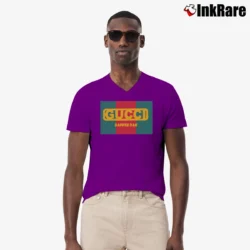 Men’s Gucci Children's Logo Graphic V-Neck Tee in purple | Sharp, Breathable, Everyday Staple