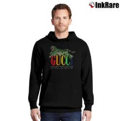 Men’s Gucci Cities And Tiger Pullover Hoodie in black | Cozy, Durable, Modern Fit