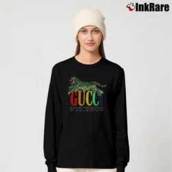 Women’s Gucci Cities And Tiger Long-Sleeve Top in black | Sleek, Versatile, All-Season