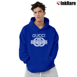 Men’s Gucci Fashion Show Graphic Pullover Hoodie in royal blue | Cozy, Durable, Modern Fit