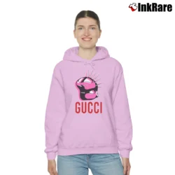 Women’s Gucci Manifesto Cozy Hoodie in light pink | Warm, Structured, Stylish