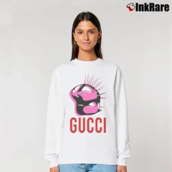 Women’s Gucci Manifesto Relaxed Sweatshirt in white | Soft, Laid-Back Vibe